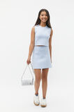 Houndstooth Knit Tank  Blue Jay  hi-res