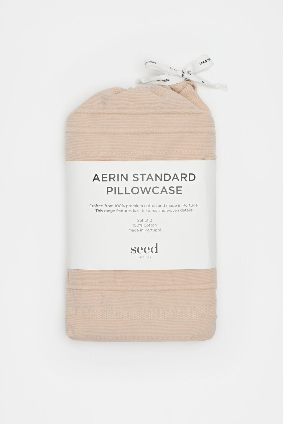 Aerin Standard Pillowcase Set of 2  Nougat