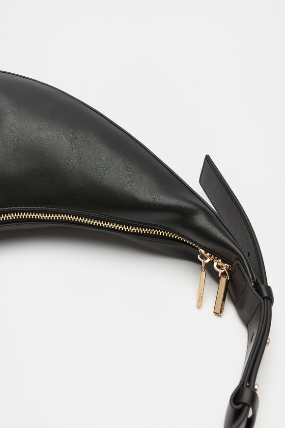 Relaxed Shoulder Bag  Black  hi-res