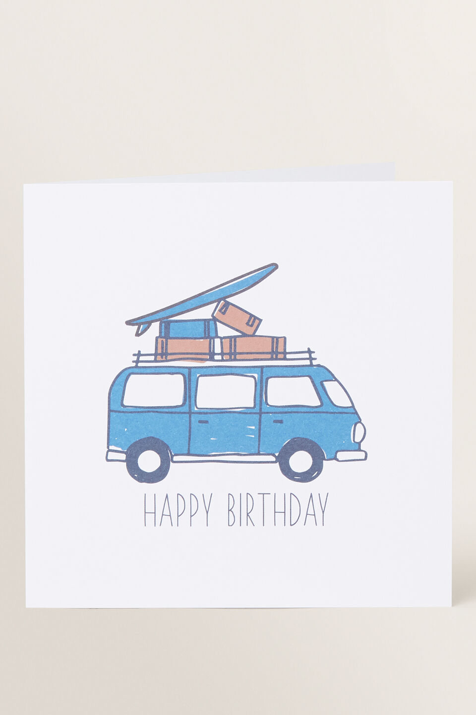 Large Van Card  