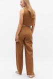Tailored Crop Vest  Cinnamon Spice  hi-res