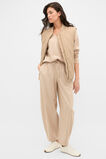 Quilted Boxy Vest  Sandstone  hi-res