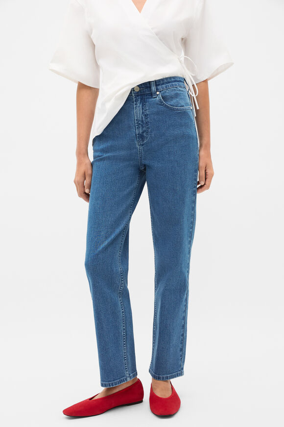 Core Straight Leg Stretch Jean  French Blue Denim  hi-res