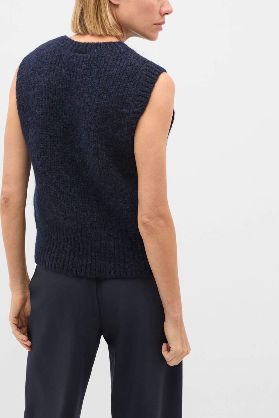 Lofty Neat Vest  Twilight Blue