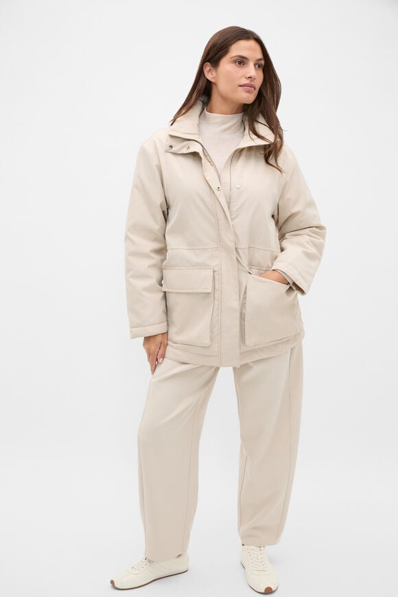 Reversible Puffer Jacket  Vanilla Cream  hi-res