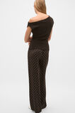 Drape Shoulder Knit  Coffee Bean  hi-res