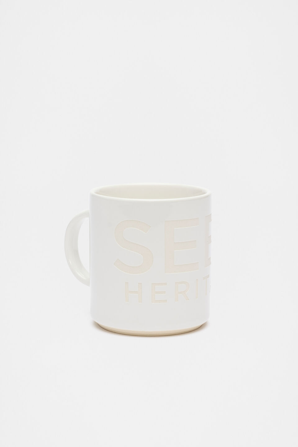 Seed Logo Mug  Cloud Cream