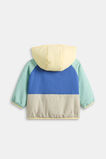 Colourblock Logo Spray Jacket  Multi  hi-res