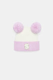 Mini Glitter Initial Beanie  S  hi-res