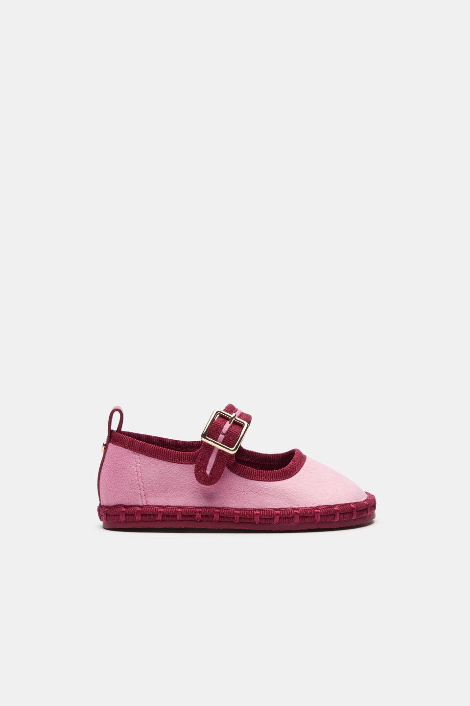Mini Velvet Mary Jane  Candy Pink Multi
