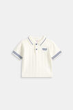 Rib Knit Polo  Classic Cream  hi-res