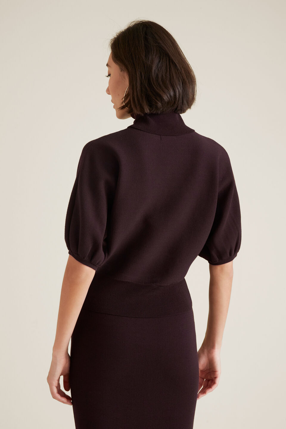 Milano Crop Knit  