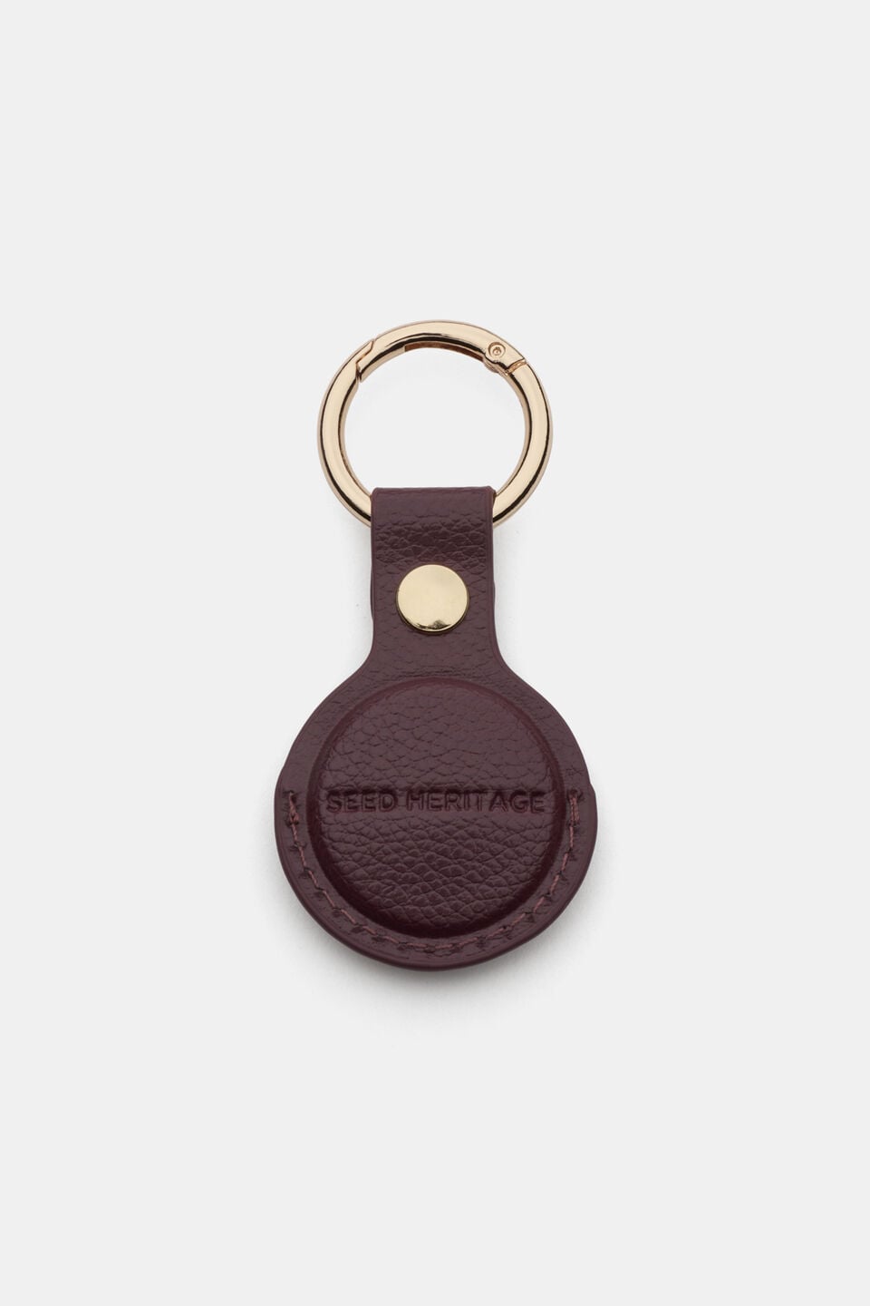 Air Tag Holder  Plum Red