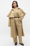 Twill Pleat Pant  Cashew  hi-res