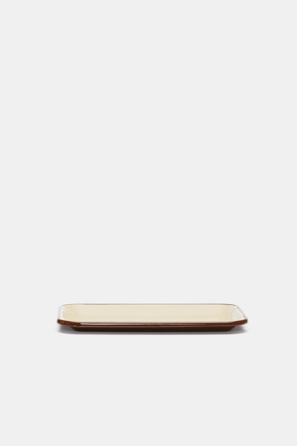 Elias Enamel Tray  Biscoff  hi-res