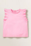 Frill Sleeve Top    hi-res