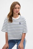 Relaxed Stripe Tee  Classic Cream  hi-res