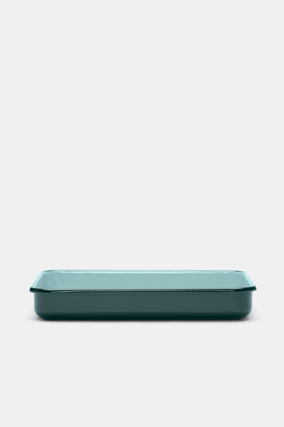 Elias Enamel Rectangle Pan  Twilight Blue  hi-res