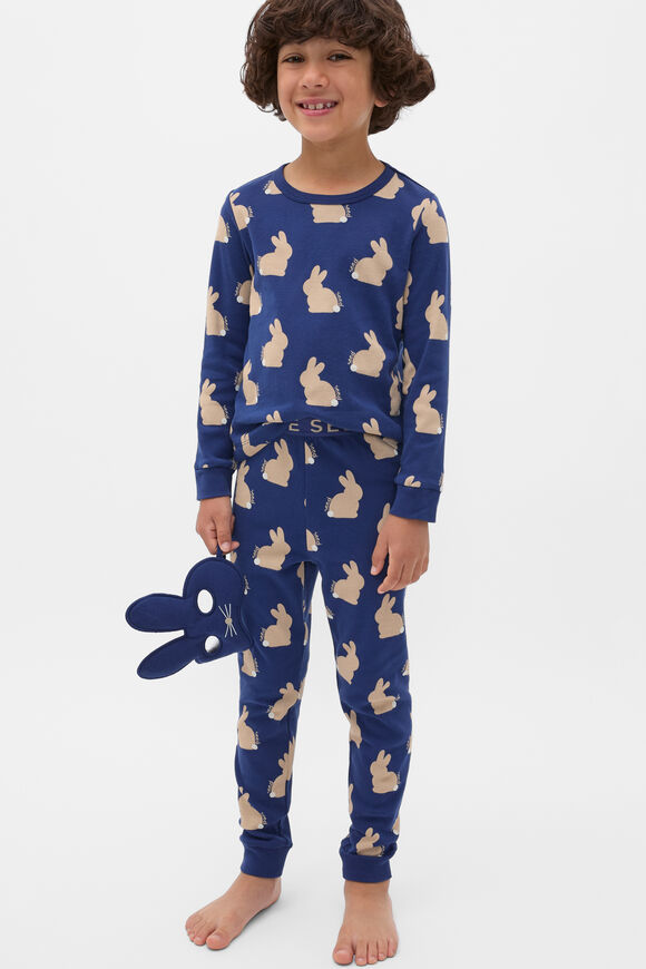Bunny Pyjama  French Navy  hi-res