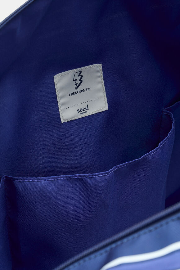 Stripe Weekender Bag  Blue Multi  hi-res