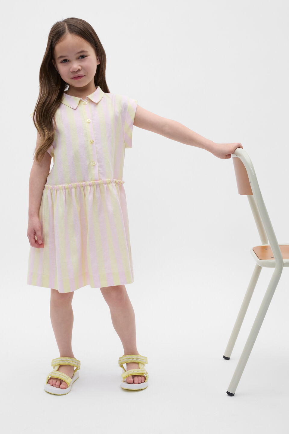 Stripe Dress  Lemongrass
