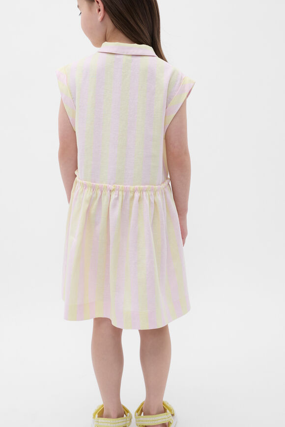 Stripe Dress  Lemongrass  hi-res