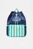 Swim Backpack  Washed Navy  hi-res