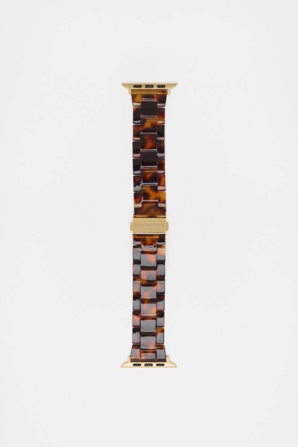 Resin Smart Watch Band  Dark Tort