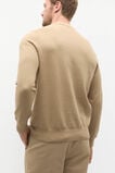 Ribbed Textured Knit  Biscotti  hi-res