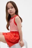 Core Logo Rib Tank  Strawberry Red  hi-res