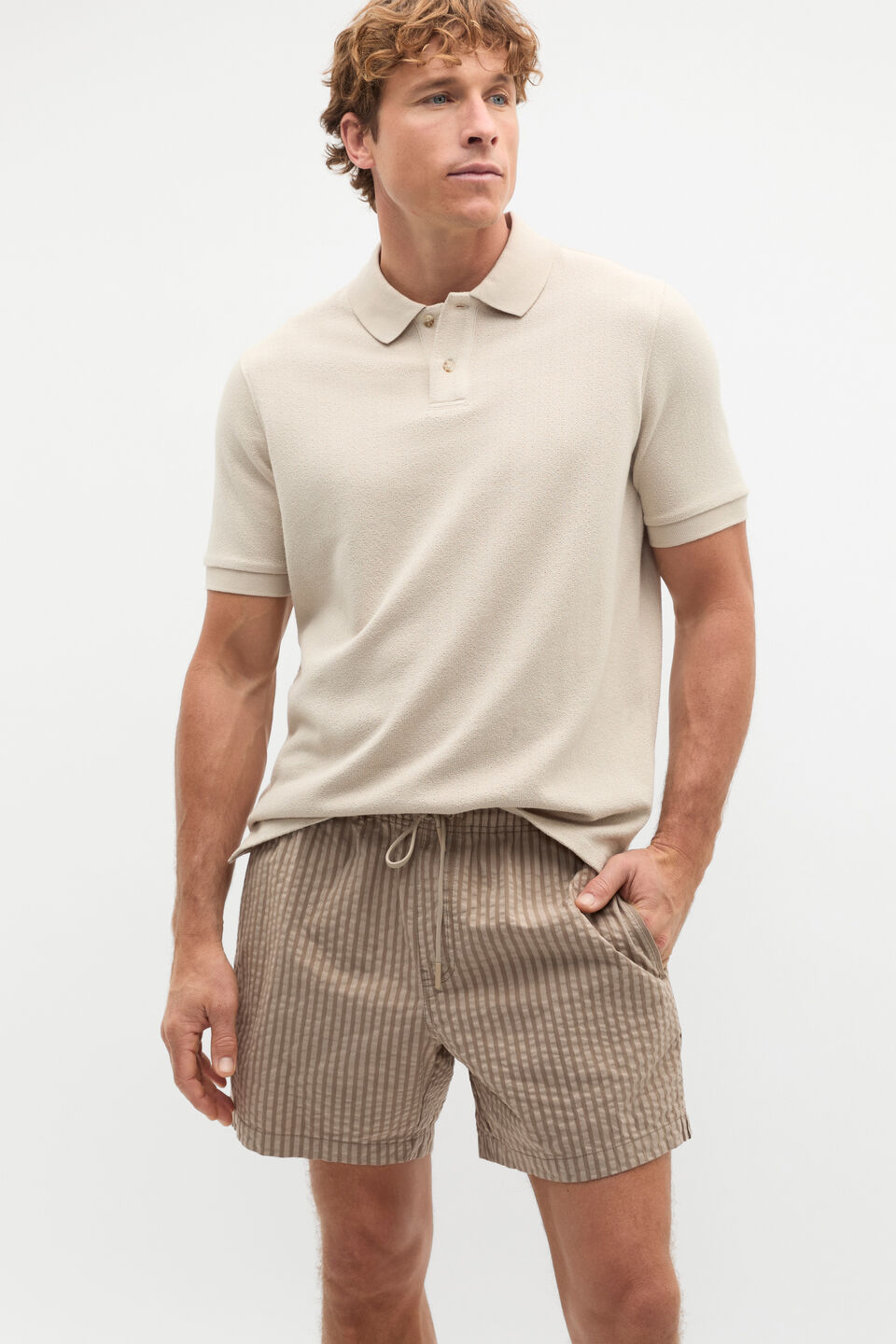 Boucle Polo  Almond