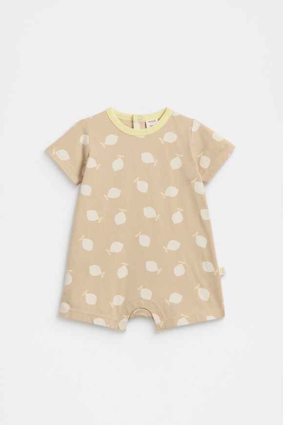 Lemon Tee Romper  Ecru  hi-res