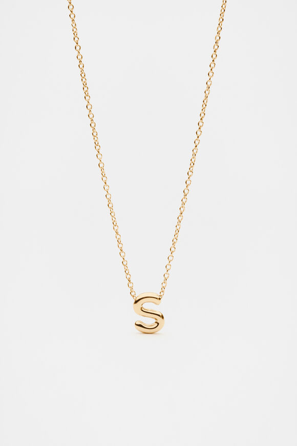 Bubble Letter Necklace  S  hi-res