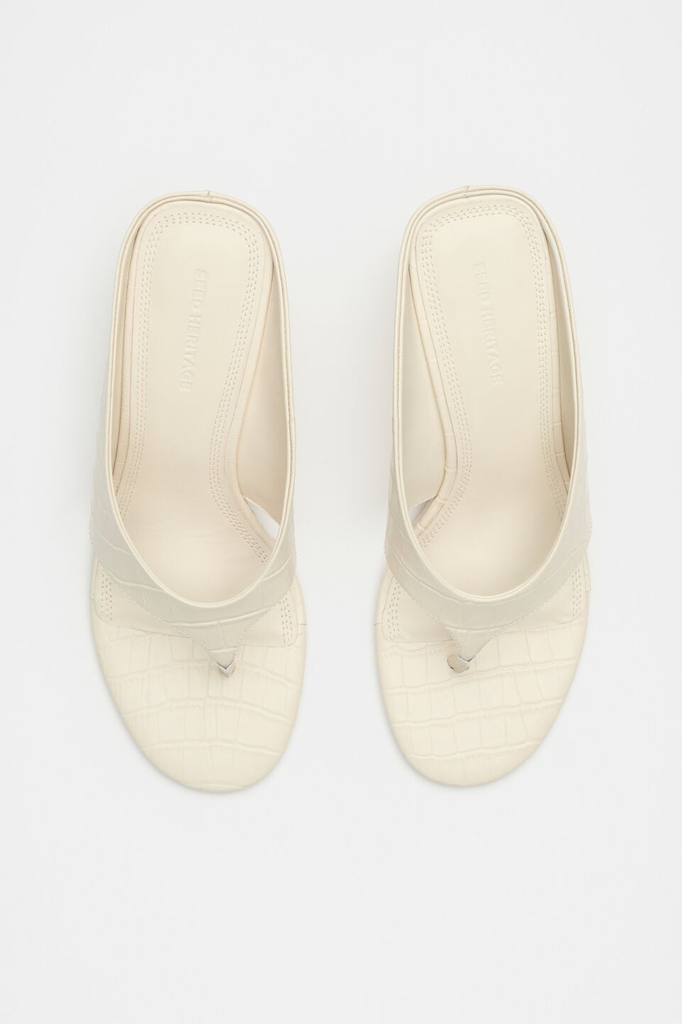 Tove Wedge Heel  Cream