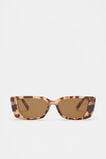 Poppy Rectangle Sunglasses  Spice Tort  hi-res