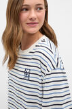 Relaxed Stripe Tee  Classic Cream  hi-res