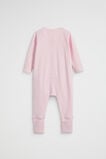 Core Logo Zipsuit  Posie Stripe  hi-res
