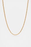 Fine Rope Necklace  Gold  hi-res