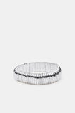 Metal Stretch Bead Bracelet  Silver  hi-res