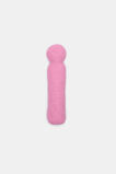 Pink Boucle Initial Cushion  I  hi-res