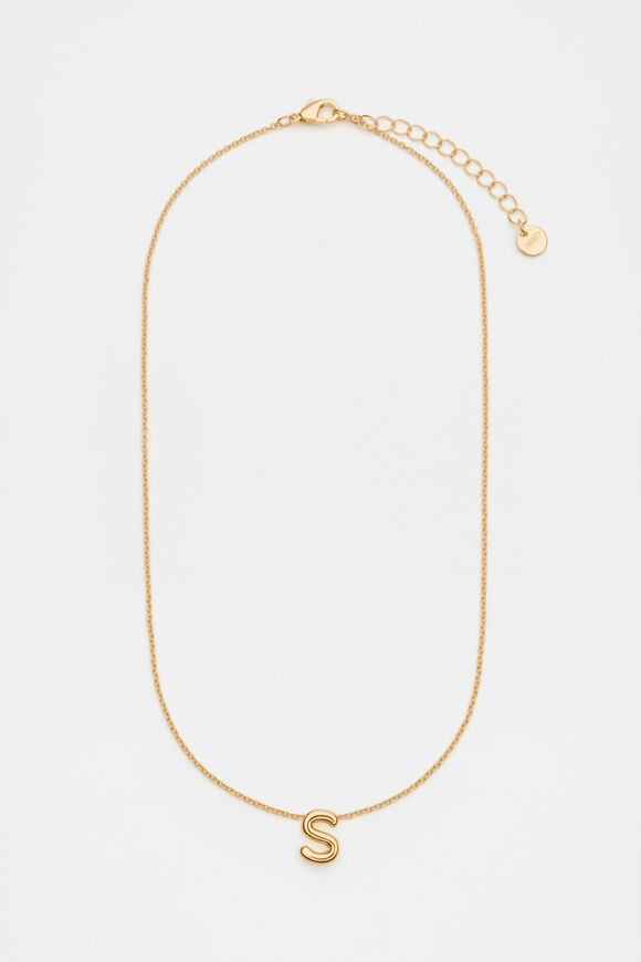 Bubble Letter Necklace  S  hi-res