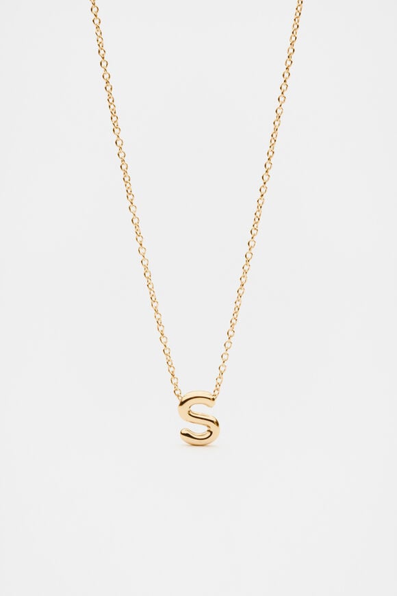 Bubble Letter Necklace  S  hi-res
