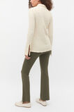 Textured Longline Polo Top  Tofu  hi-res