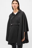 Packable Rain Poncho  Black  hi-res