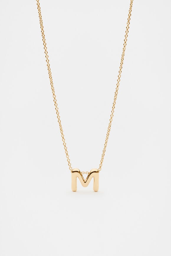 Bubble Letter Necklace  M  hi-res