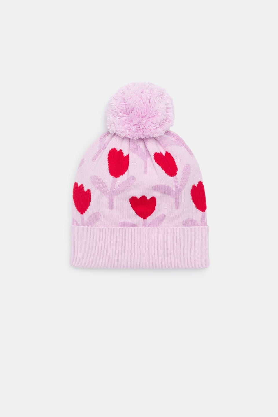 Mini Tulip Beanie  Orchid