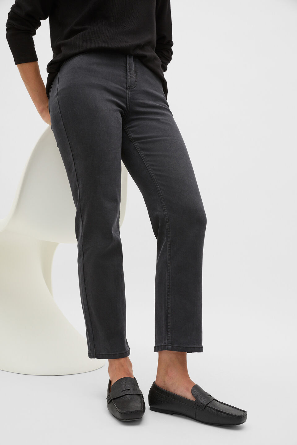 Jade Loafer  Black