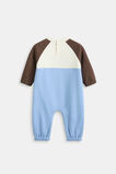 Colourblock Logo Romper  Multi  hi-res