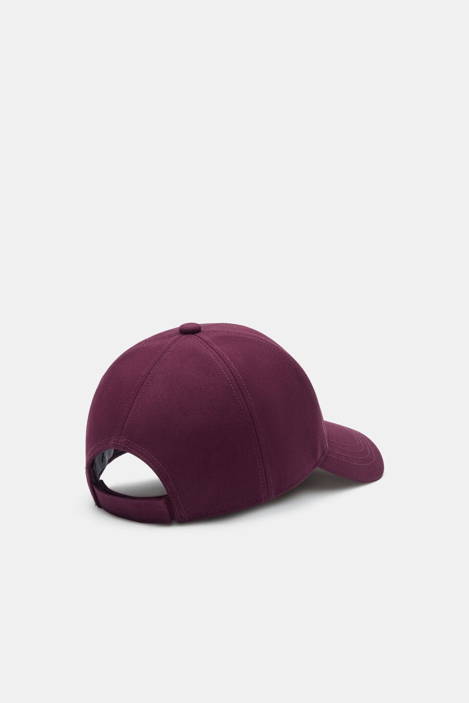 MD Fabric Cap  Plum Red
