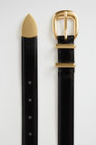 Hallie Metal Keeper Belt  Black  hi-res